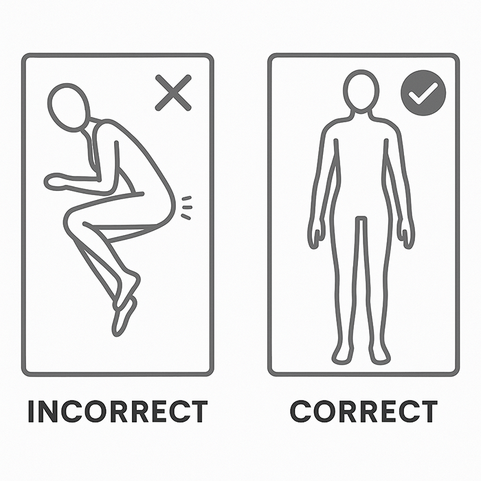 Correct vs Incorrect Doll Storage Position